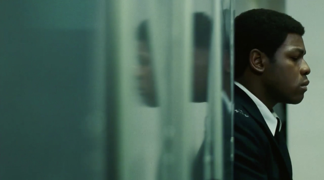 John Boyega as Leroy Logan in Red, White and Blue, part of Steve McQueen's Small Axe