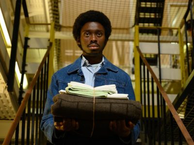 Sheyi Cole as Alex Wheatle in Steve McQueen's Small Axe